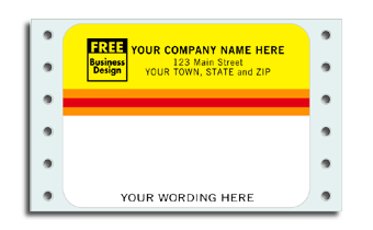 DF1210 Pin-Fed Mailing Labels