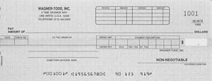 CKPD47SP COMB DISB-PAYROLL ONE-WRITE CHECK