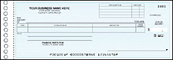 DEL111011 DISBURSEMENT ONE-WRITE CHECK