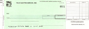 NBS2281 CASH DISBURSEMENT ONE-WRITE CHECK