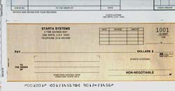 WCKD5TW - TOP WRITE DISBURSEMENT ONE-WRITE CHECK