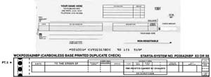 WCKPD35A2NBP - COMB DISB-PAYROLL ONE-WRITE CHECK