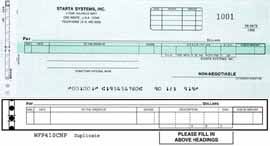 WFP410CNP - COMB DISB-PAYROLL ONE-WRITE CHECK