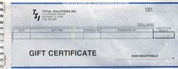 WGCC140 - GIFT CERTIFICATES